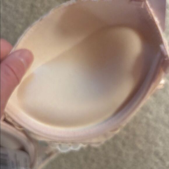 NWT Rene Rofe Lace Padded Bra in Cream - Picture 8 of 9